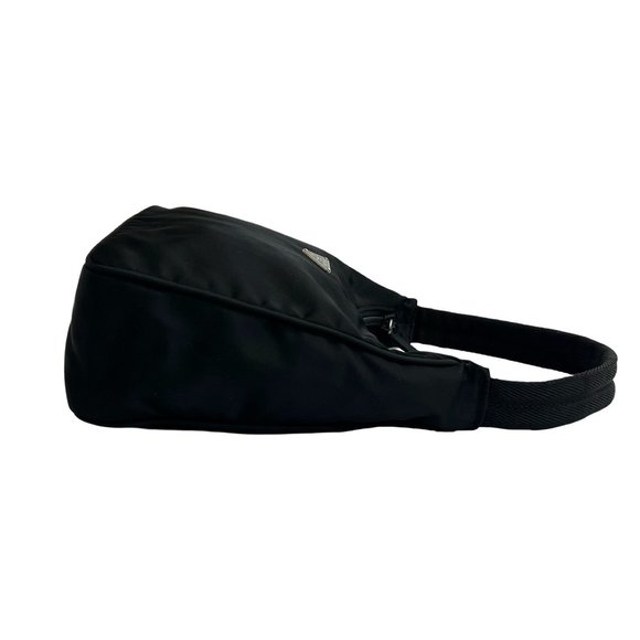 PRADA Prada Triangle Logo Plate Tessuto Nylon Handbag, Mini Tote Bag, One-Sho... - Picture 6 of 9